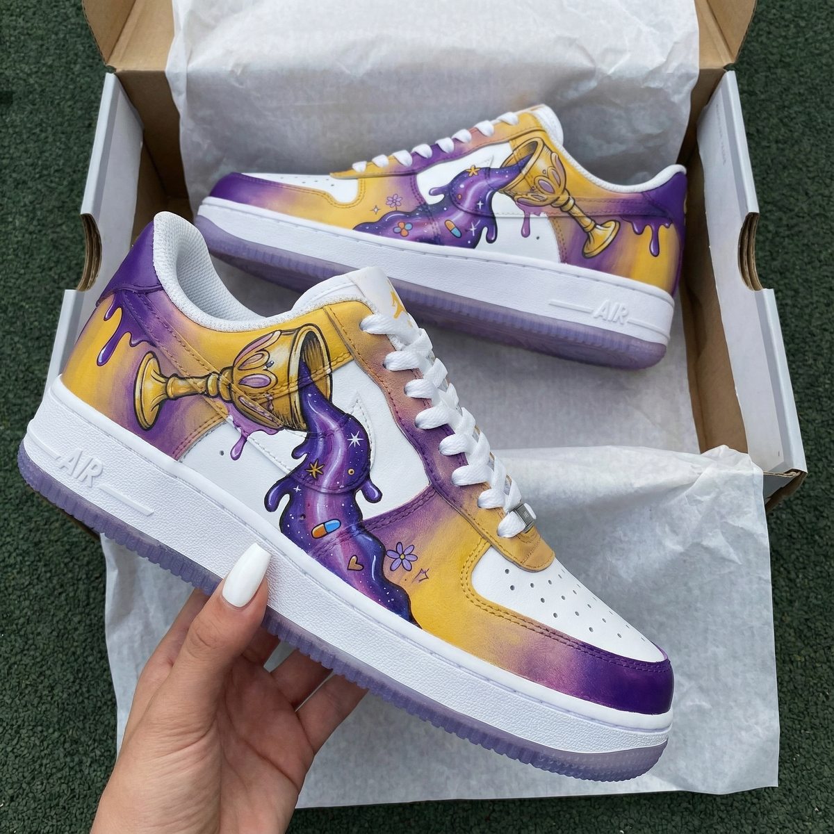 Best HD Pictures about  Purple And Yellow 1s  with No AI Images