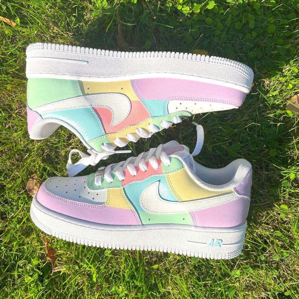 Custom Air Force Pastel Rainbow – oicustom