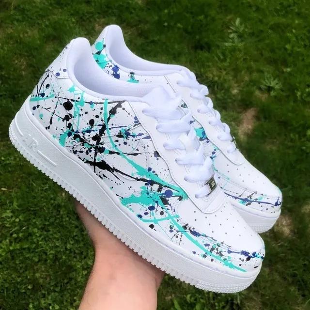 custom air force 1 wave