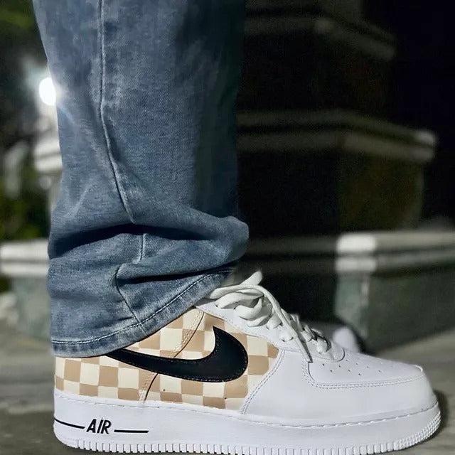 Custom Air Force One Checkered Af1 â oicustom