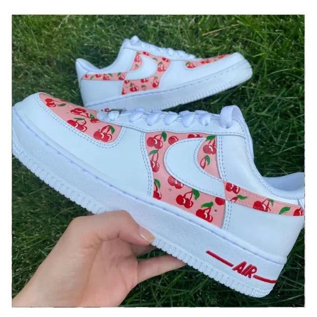 custom air force 1 cherry