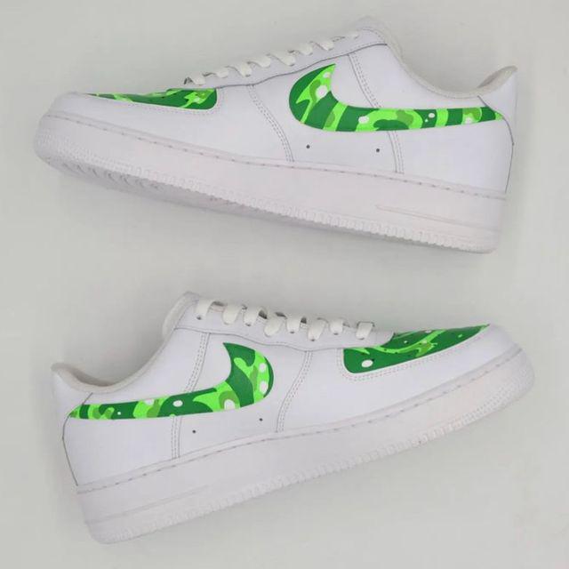 custom rick and morty air force 1