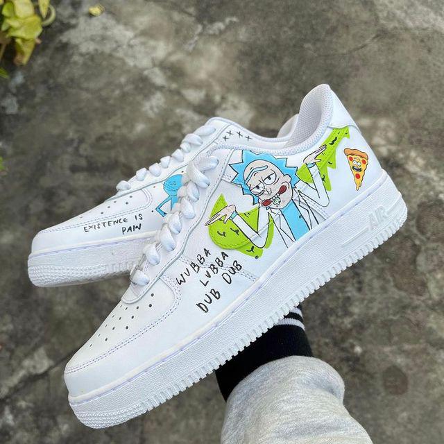air force ones rick and morty