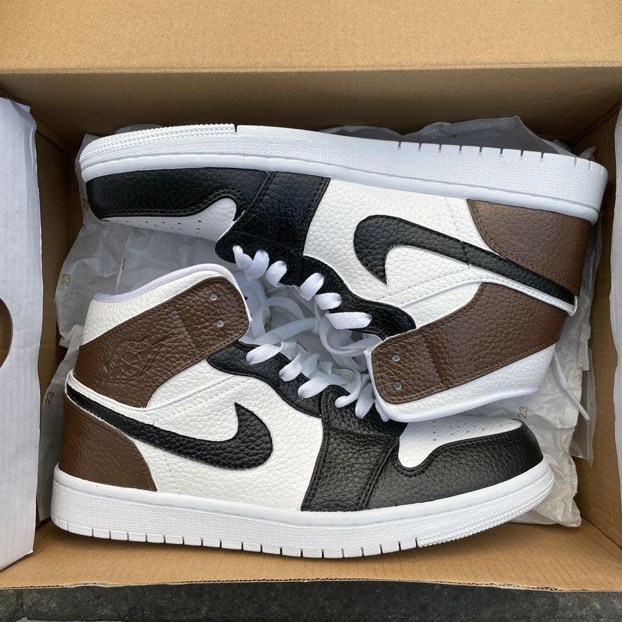Custom Air Jordan 1 Mid Mocha â oicustom