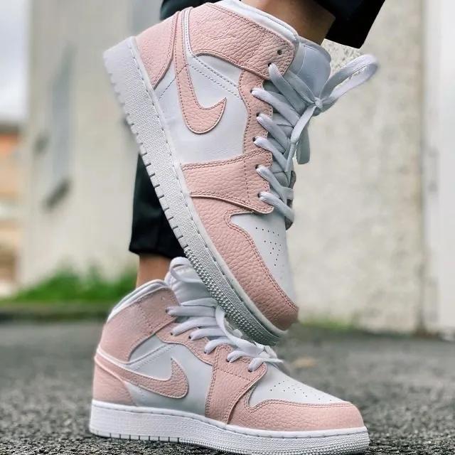 Custom Air Jordan 1 Pastel Pink oicustom