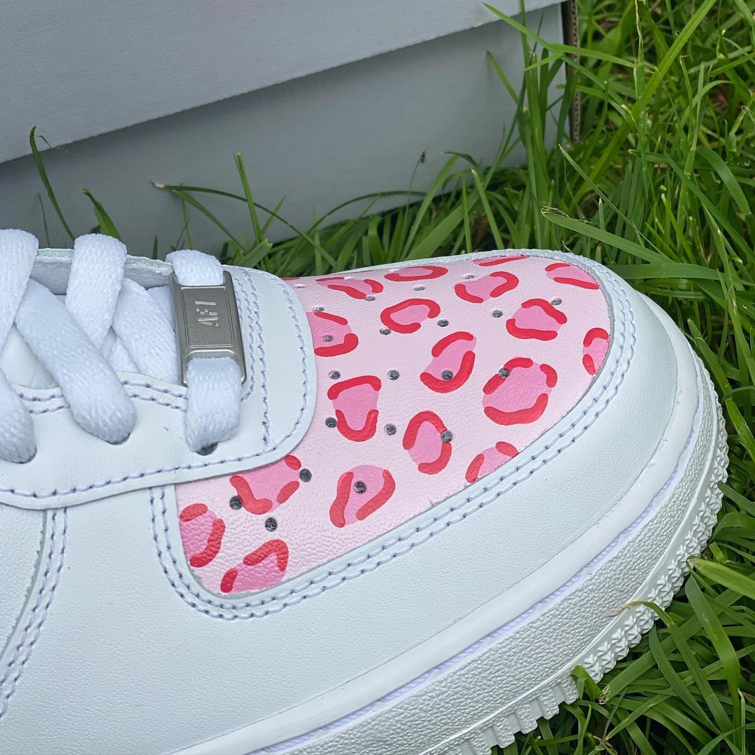 air force 1 pink leopard print