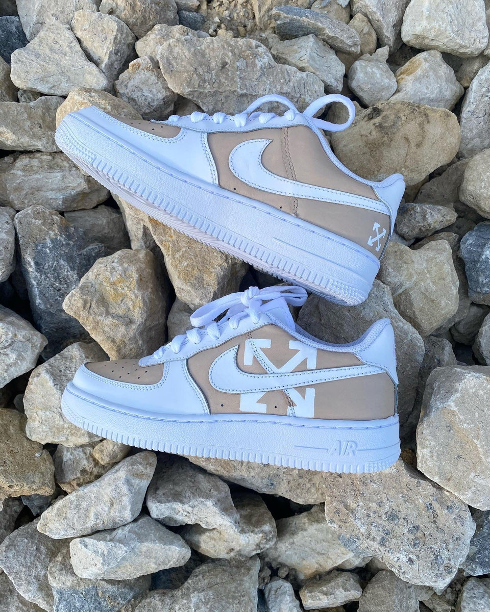 Custom Nike Air Force 1 Off White – oicustom