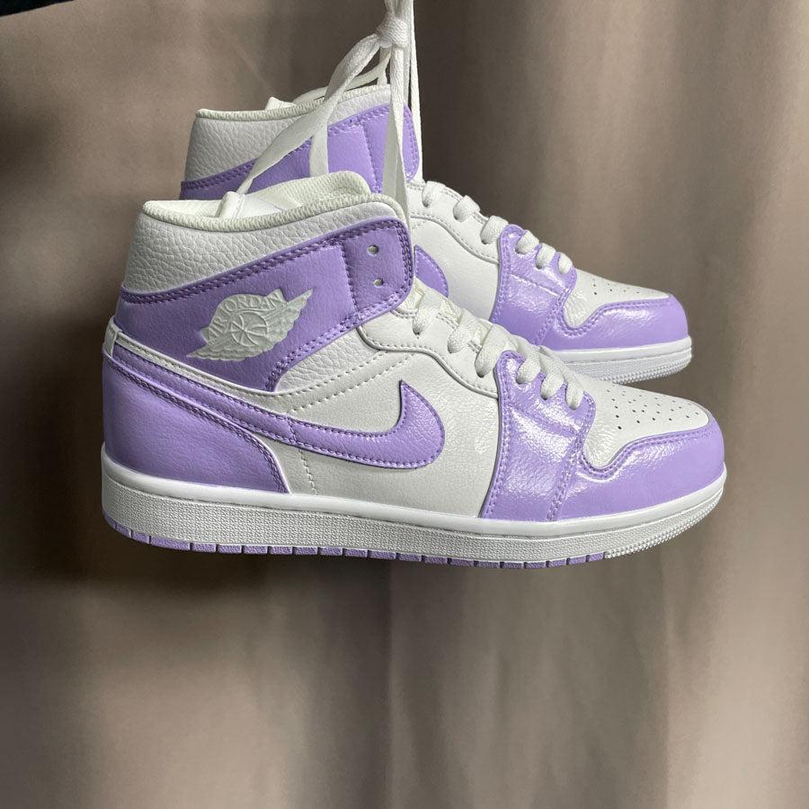 custom jordan 1 purple