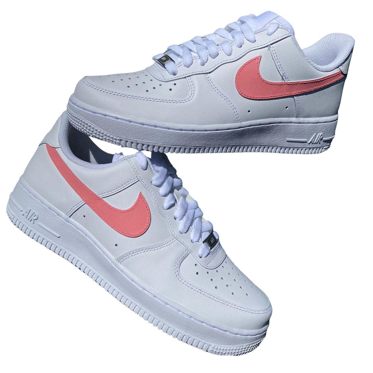 womens air force pink tick