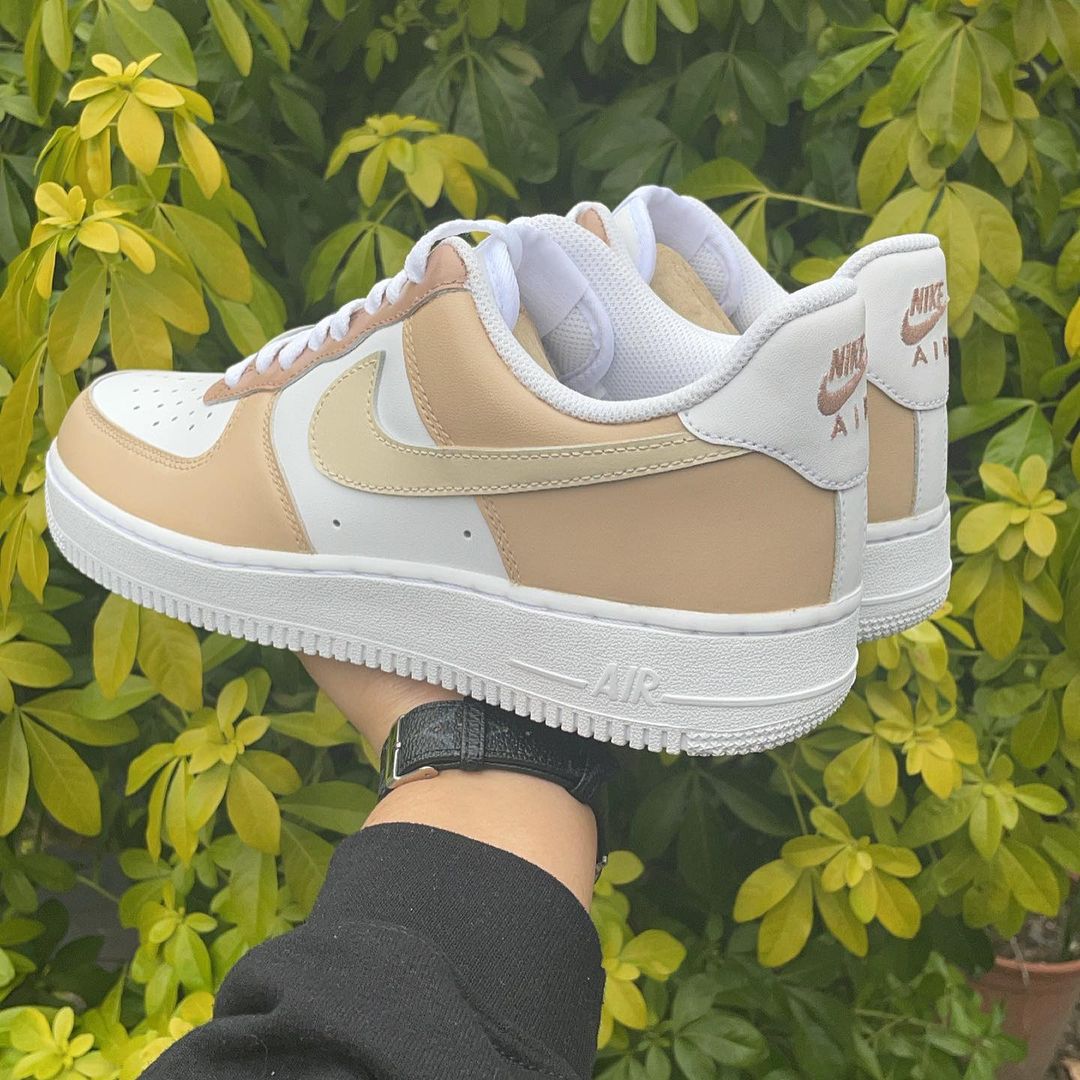 triple beige air force 1