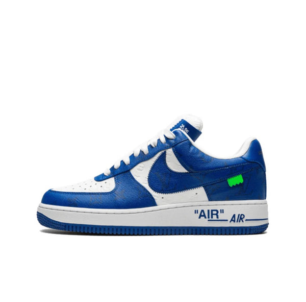 Logo Print Blue Air Force 1 low Team Royal-oicustom