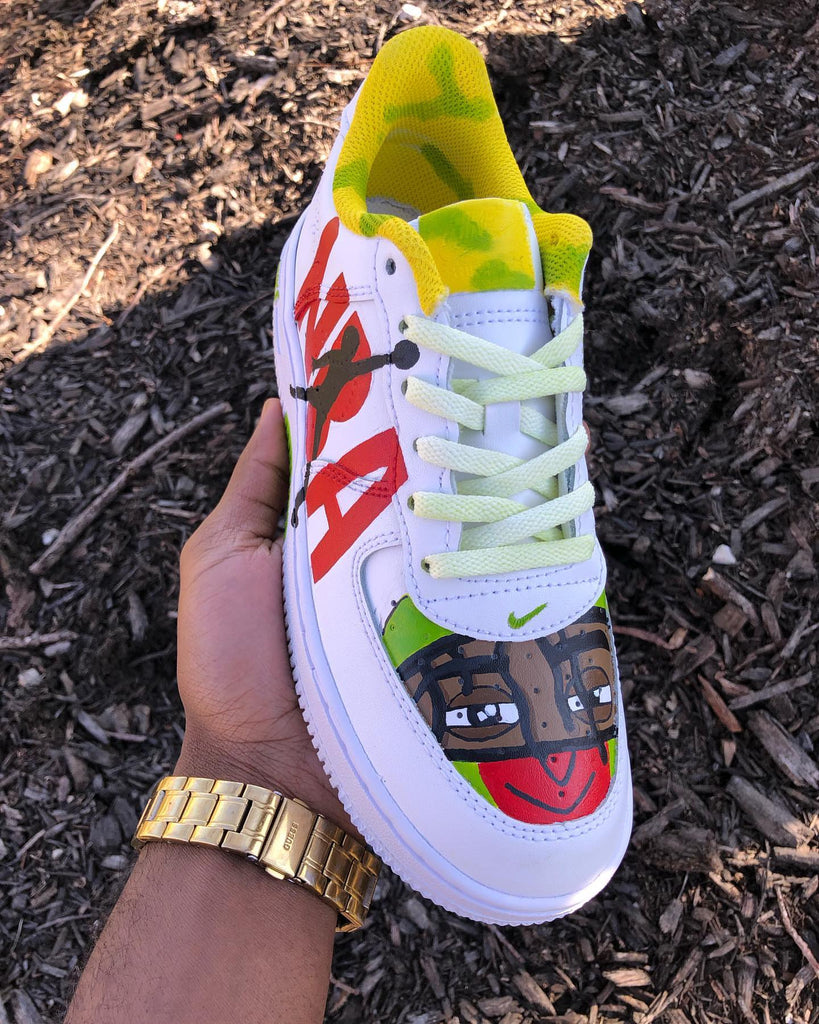 Hand Painted Custom Cartoon Air Force 1 Sneakers-oicustom