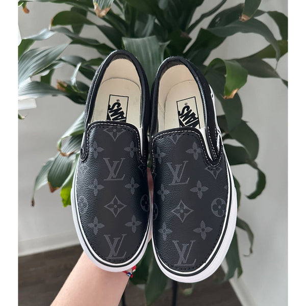 Hand Painted Custom Vans Slip-On Sneakers-oicustom