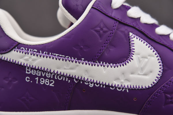 VIRGIL ABLOH x Air Force 1 low Purple-oicustom