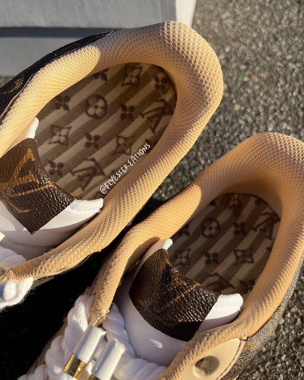 Hand Painted Custom Monogram Air Force 1 Sneakers-oicustom