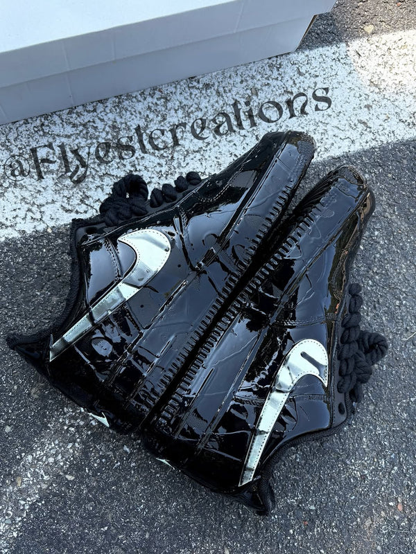 Hand Painted Venom Custom Air Force 1 Sneakers-oicustom