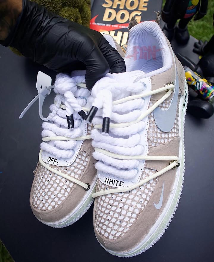 Hand Painted Custom Air Force 1 Sneakers