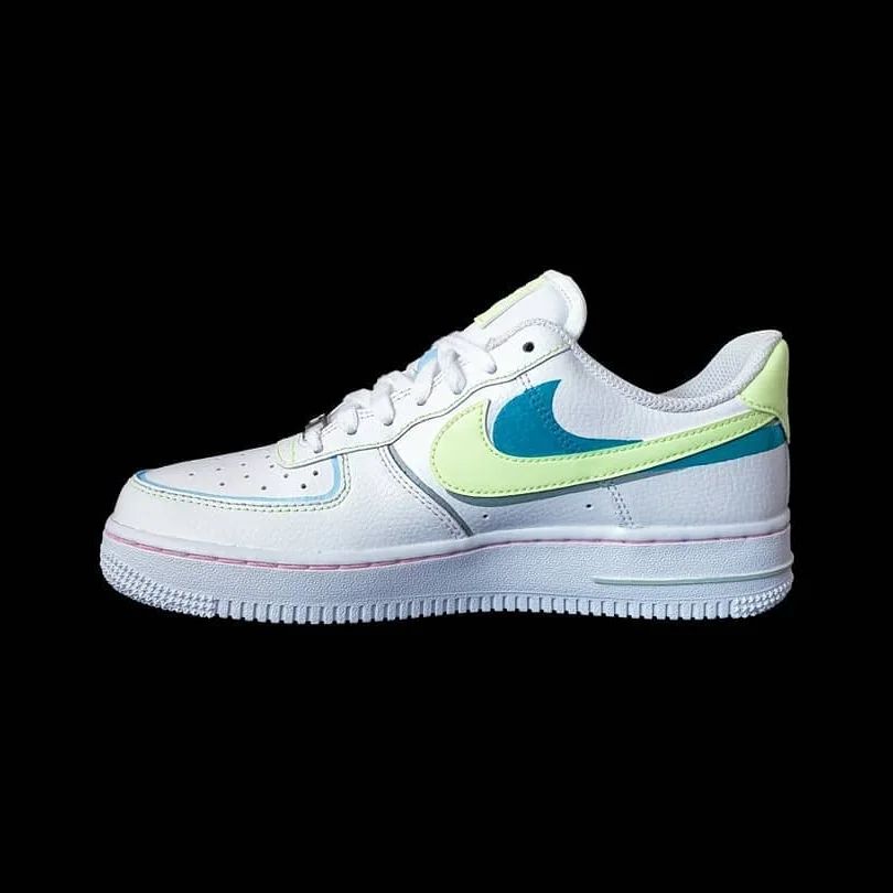 Custom AF 1s Shoes Mint Teal Design-oicustom