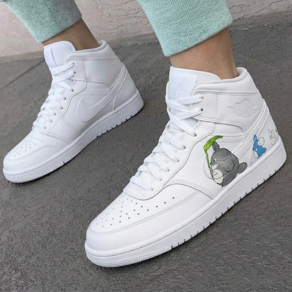 Custom AF 1s Shoes Totoro Cartoon Characters-oicustom