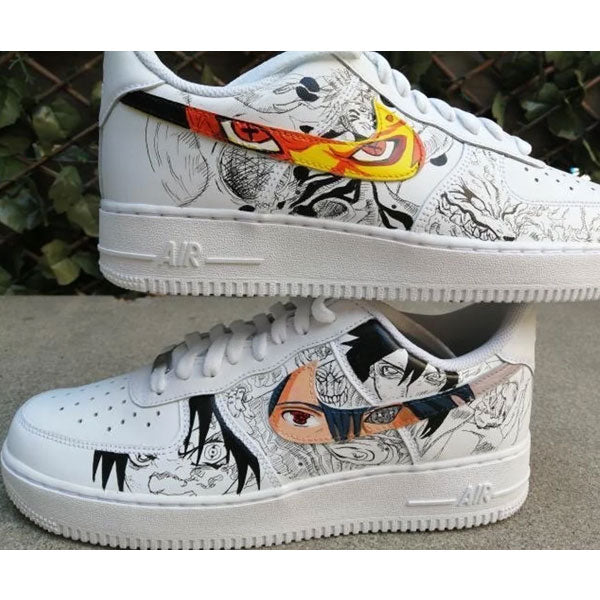 Custom AF 1s Shoes with Naruto Theme-oicustom