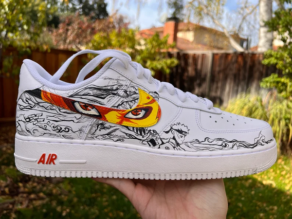 Custom AF 1s Shoes with Naruto Theme-oicustom