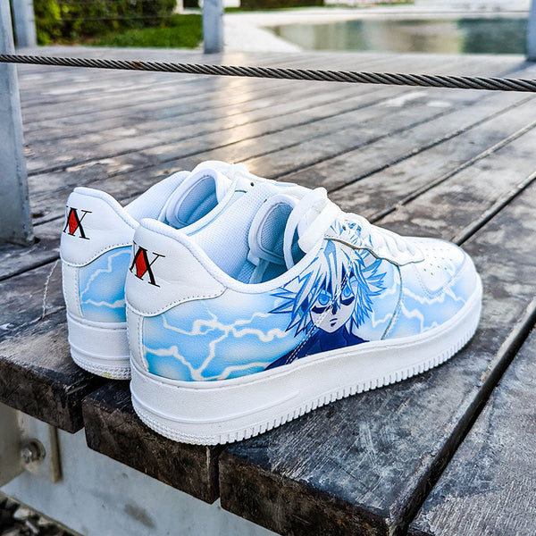 Custom Air Force 1 Baby Blue Anime Character-oicustom