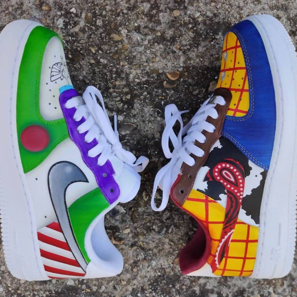 Custom Air Force 1 Multicolor And Various Patterns-oicustom