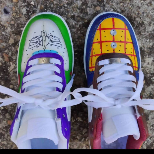 Custom Air Force 1 Multicolor And Various Patterns-oicustom
