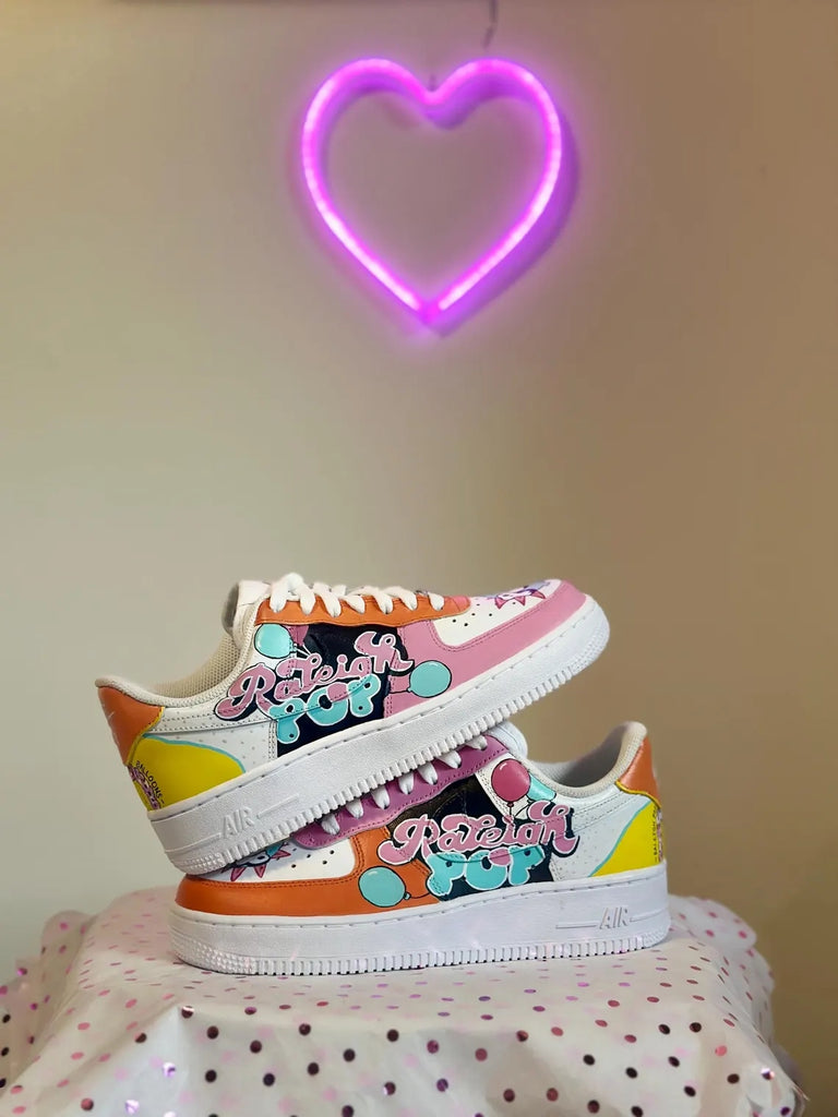 Custom Air Force 1 Multicolor Cartoon Patterns-oicustom