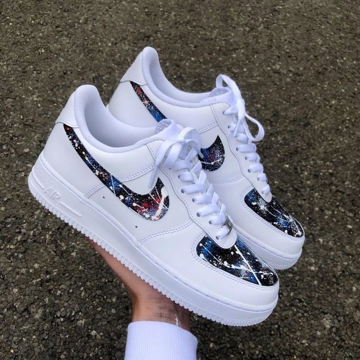 Custom Air Force 1 Shoes with Galaxy Pattern-oicustom