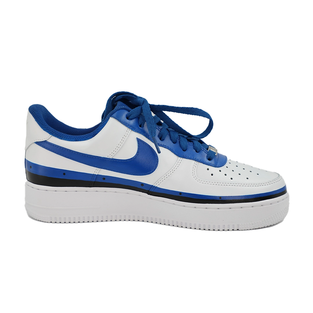 Custom Air Force 1 White Blue Ducati Design-oicustom