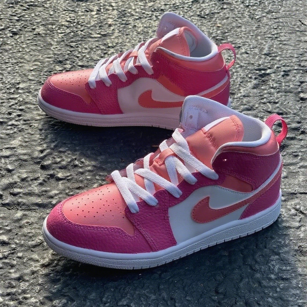 Custom Dunk Baby Pink White Color-oicustom