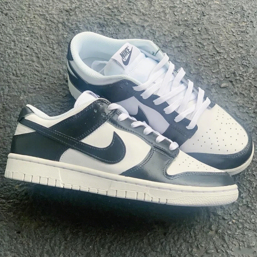 Custom Dunk Black White Simple Design-oicustom
