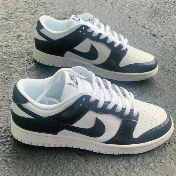 Custom Dunk Black White Simple Design-oicustom