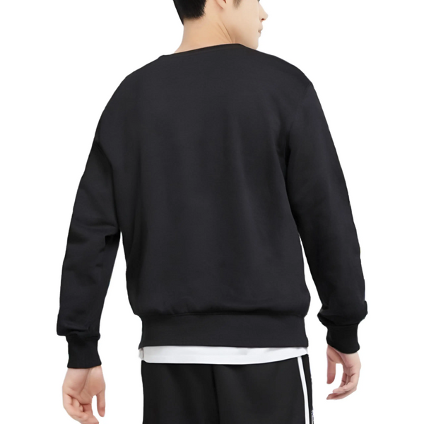 Custom Embroidery Nike Sweatshirt Black with Cute Ghost Pattern-oicustom