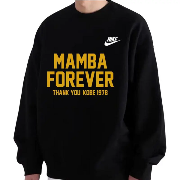 Custom Nike Sweatshirt Black Mamba Forever Theme-oicustom