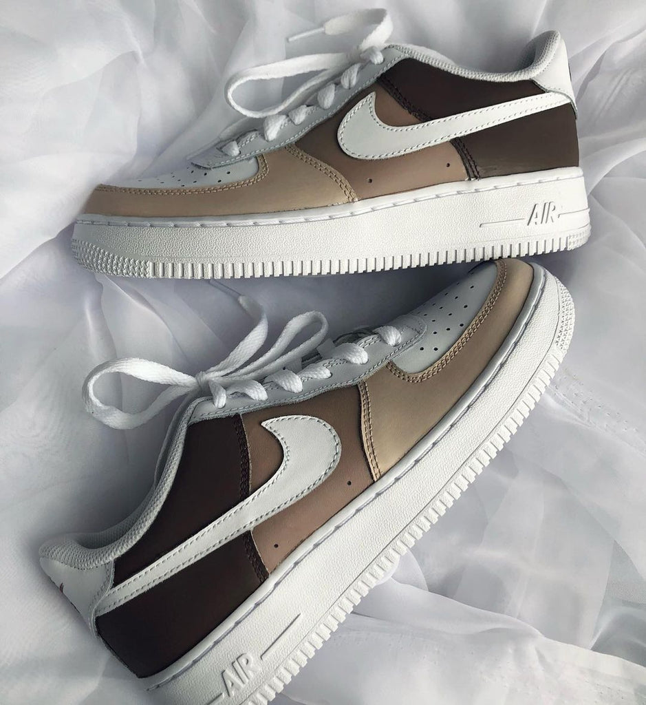 Air Force 1 Custom Mocha Series â oicustom