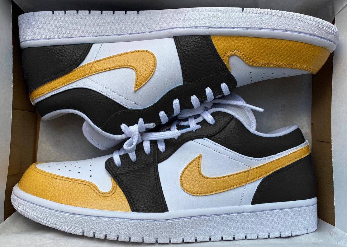 Air Jordan Low Black and Yellow Bumblebee – oicustom