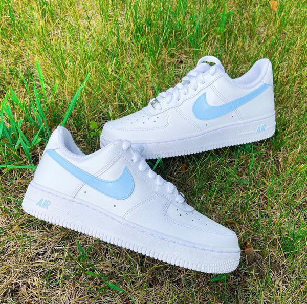 Baby Blue Custom Nike Air Force 1 Light Blue (Made to Order)-oicustom