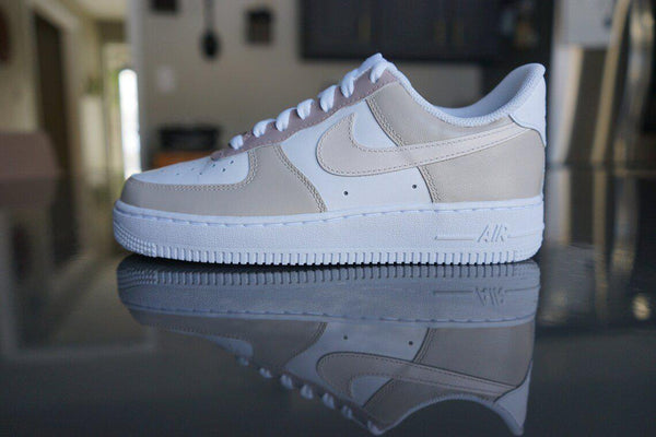 Beige Multicolored Custom Nike Air Force 1-oicustom