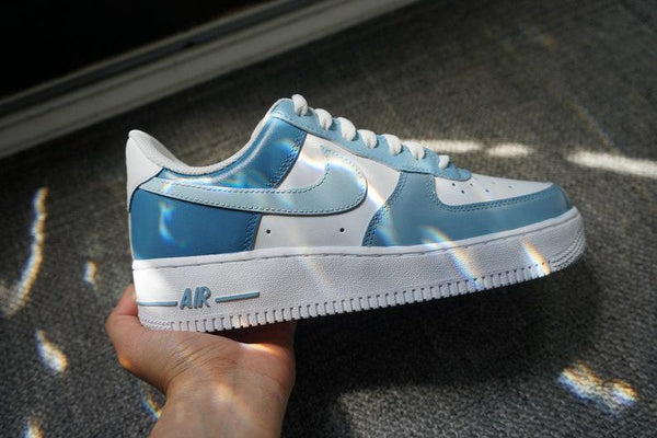 Blue Air Force 1 Custom Nike Air Force 1-oicustom