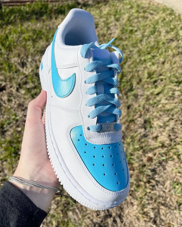 Blue Custom Air Force 1-oicustom