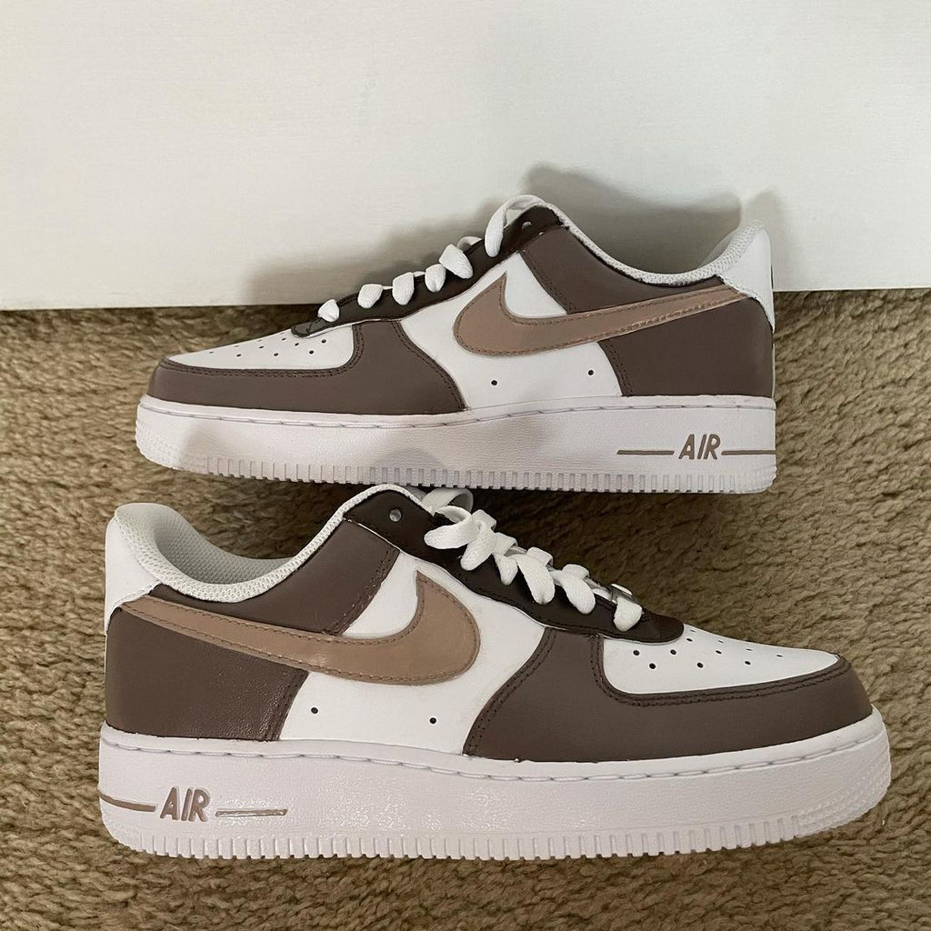 Brown Green Air Force One Custom-oicustom