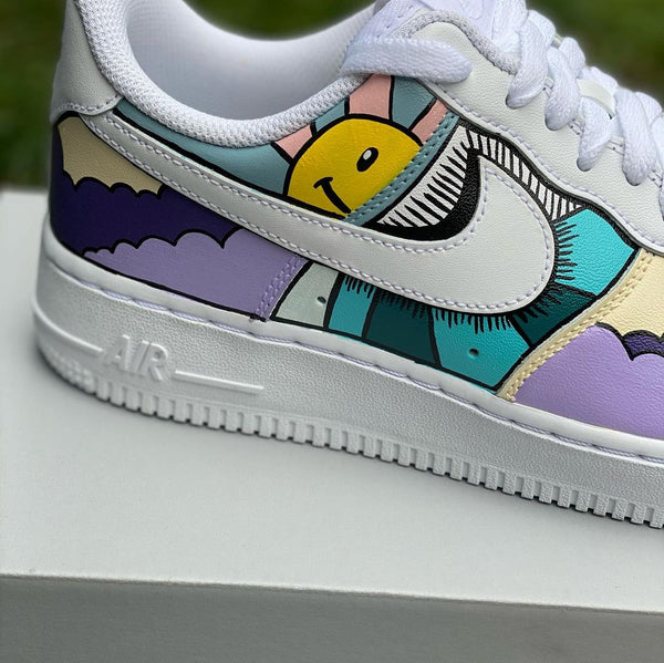 Cartoon Custom Air Force 1’s-oicustom