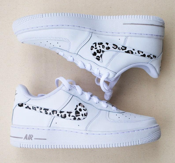 cheetah air force 1 handpainted cheetah design-oicustom