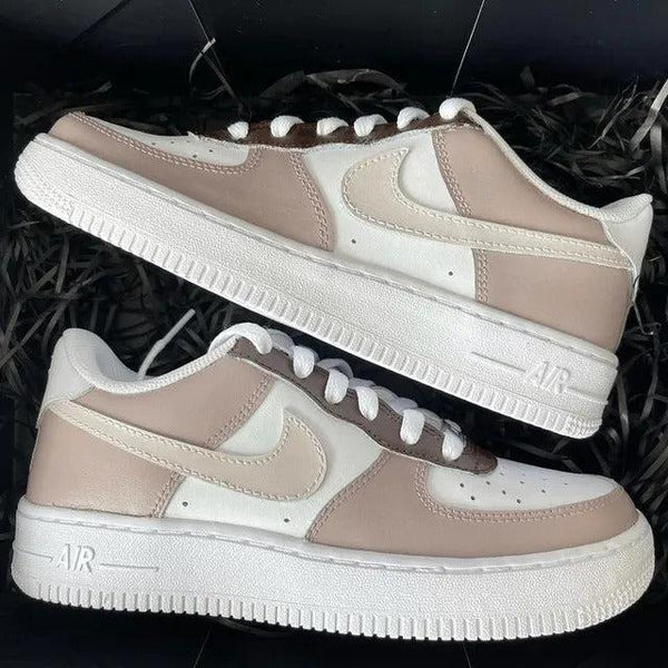 Chocolate ColorBlock Af1-oicustom