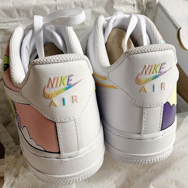 custom air force 1 alien cartoon-oicustom