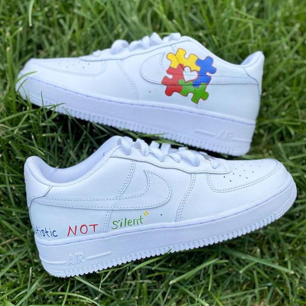 Custom Air Force 1 Autism Awareness-oicustom
