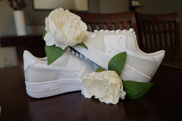 Custom Air Force 1 Beige Nike Air Force 1-oicustom