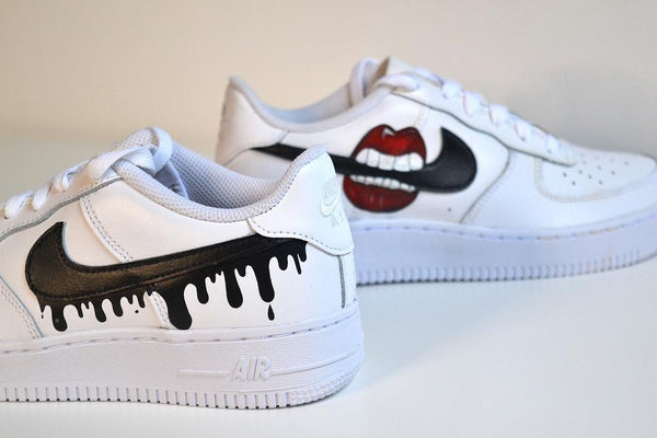 custom air force 1 Bite👄💄-oicustom